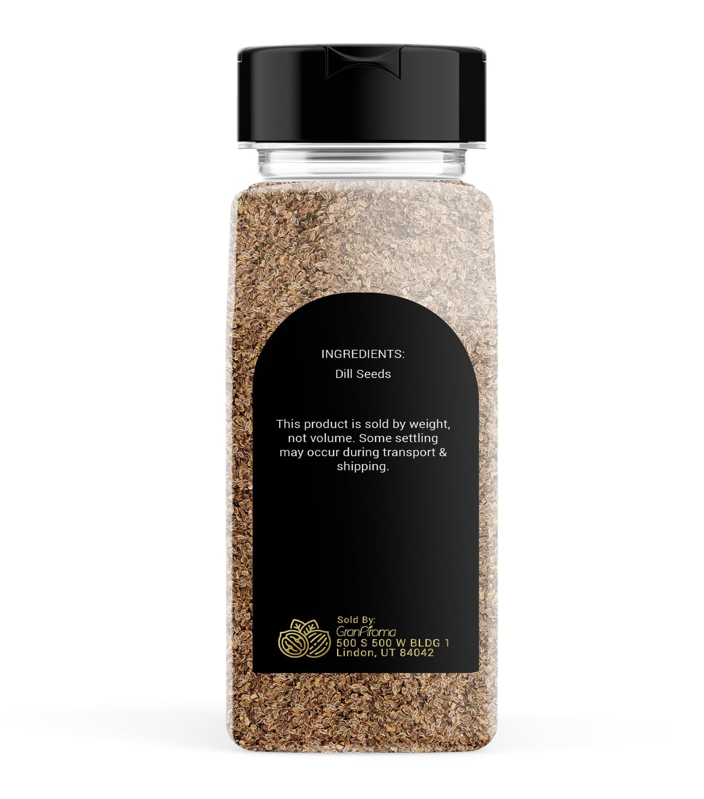 GranAroma Whole Dill Seeds, 8 oz, Bright Flavor, Pickling & Brining, Versatile Ingredient