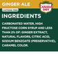 Canada Dry Ginger Ale 20 Oz Bottle, 24 Count, Refreshing Soft Drink, No Color Added, Model 6134662