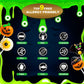 Trick or Treat - 32 Halloween Candy Lollipops Bulk  Hatted Jack-O-Lantern  Creepy Eyeball  Flying Bat and Pumpkin-Shaped Suckers Individually Wrapped Lollipop  Halloween  Assorted Fruit Flavors