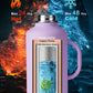 Topre 64 Oz Water Bottle Insulated With Handle And Carry Pouch, Half Gallon Stainless Steel Water Bottles Mug With Straw Lid Spo