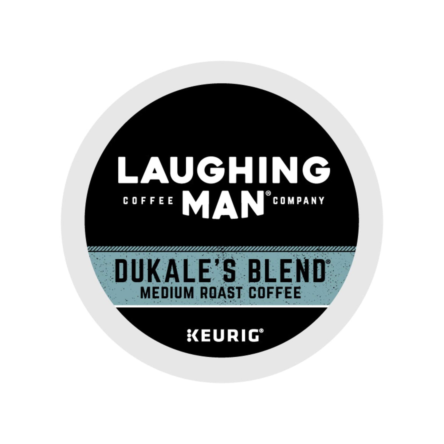 Laughing Man Dukale'S Blend, Single-Serve Keurig K-Cup Pods, Medium Roast Coffee, 60 Count