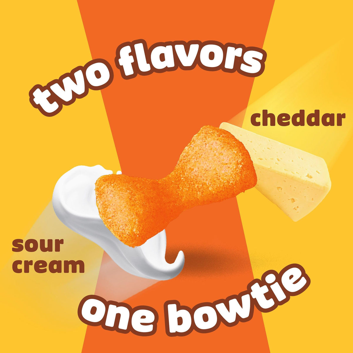 Pringles Mingles Puffed Snacks, Cheddar and Sour Cream, Cheese Puffs, Salty Snacks (6 Bags)