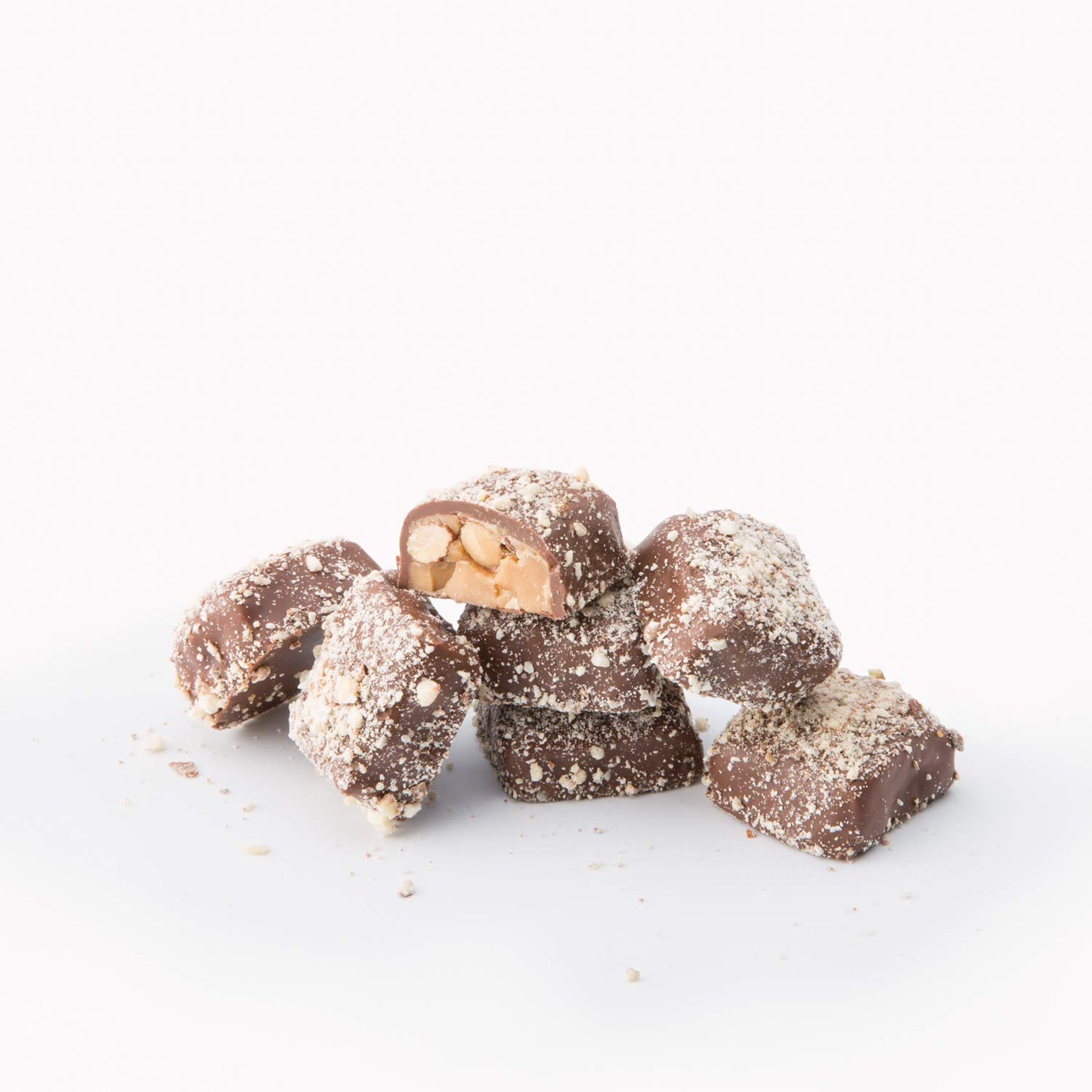 Enstrom Milk Chocolate Almond Toffee Petites 60Oz Box | Bite-Size | Gluten Free | Kosher Dairy | All Natural