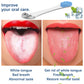 Tongue Scraper For Adults, Moosec 2 In 1 Silicone Tongue Brush And 100% Stainless Steel Tongue Scrubber Limpiador De Lengua