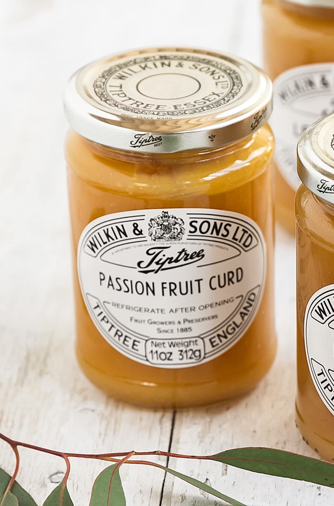 Tiptree Passion Fruit Curd, 11 Ounce Jar (Pack of 2)