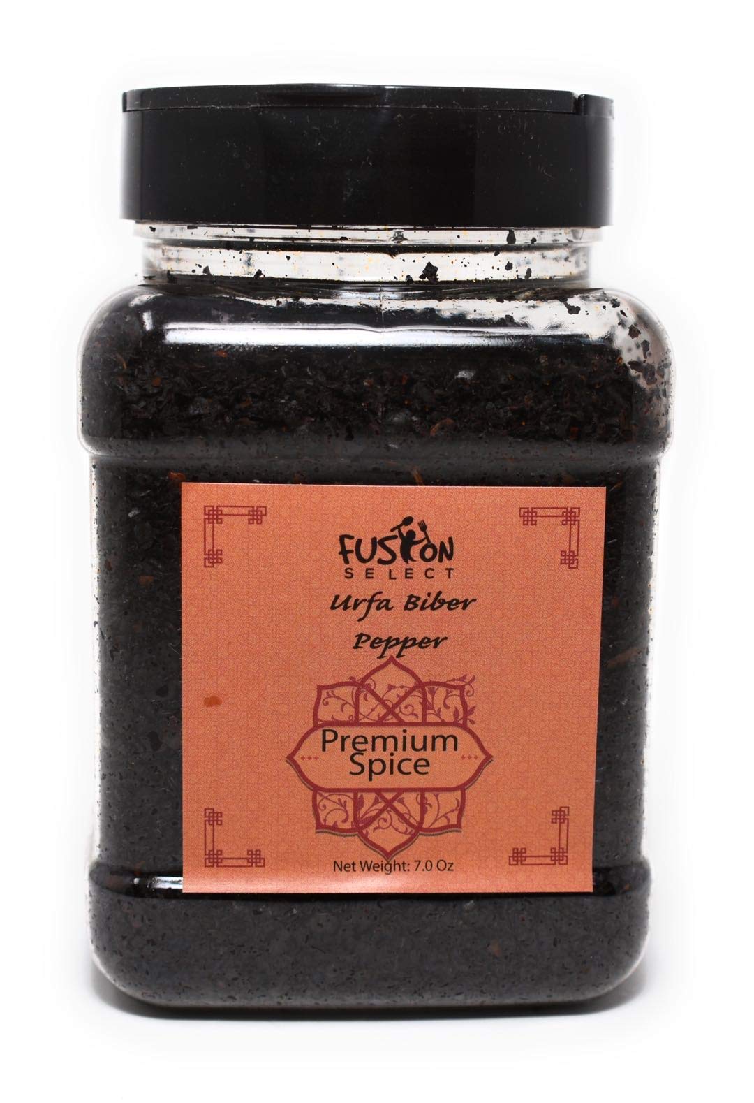 Fusion Select Urfa Biber Pepper - Red Turkish Chili Flakes - 7 Oz Jar