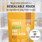 Judees Gluten Free Egg Replacer Powder - Egg Replacer for Baking & Vegan-Friendly - Non-GMO & Preservative-Free Keto-Friendly Formula - Vegan Baking Supplies - 8 Ounce