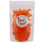 Firstchoicecandy Sweet & Sour Gummy Worms, Multi Flavors And Solid Colors (2 Pound, Orange)
