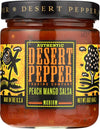 Desert Pepper Trading/Renfro Salsa, Peach Mango, 16-Ounce (Pack of 3)
