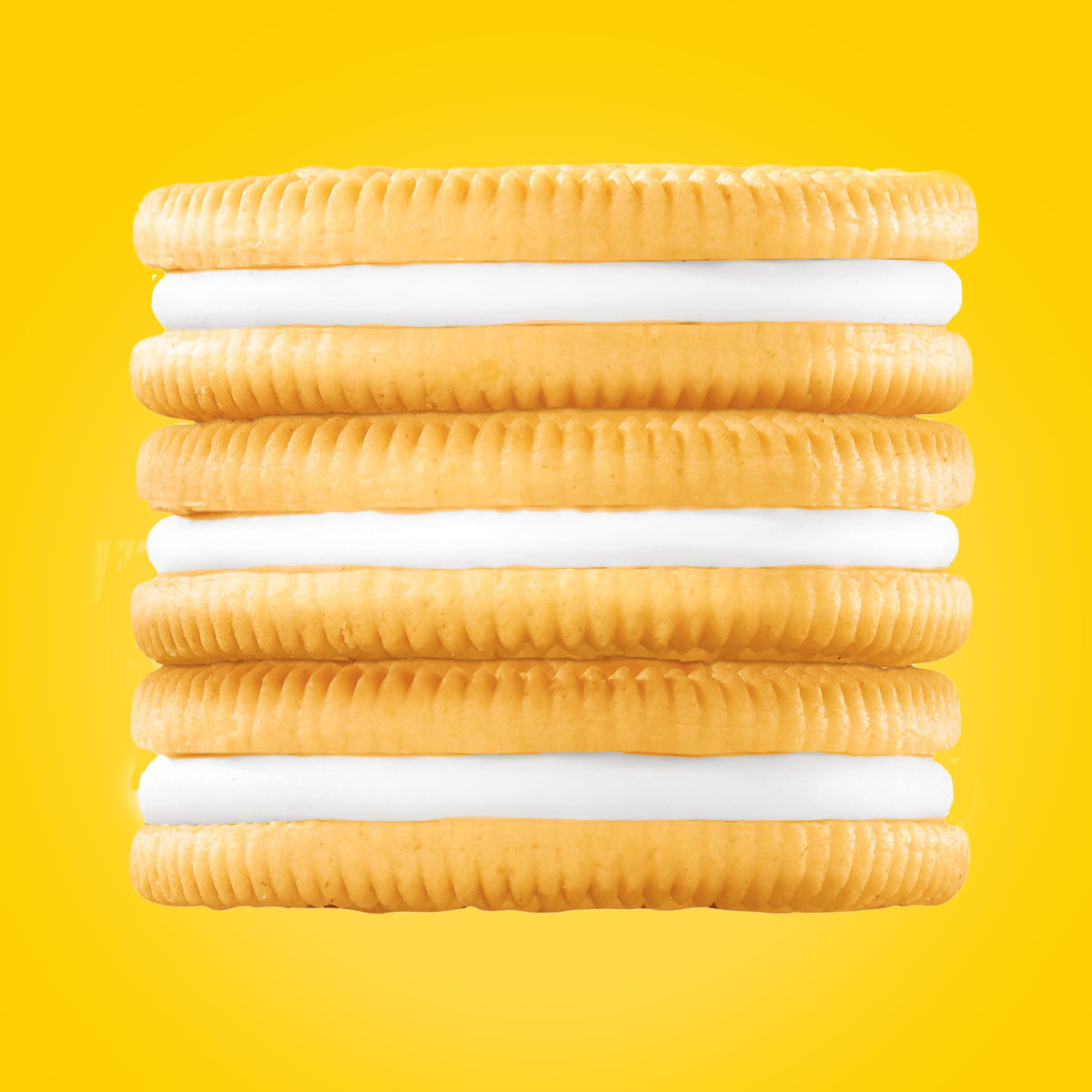Oreo Golden Sandwich Cookies, Family Size, 18.12 Oz