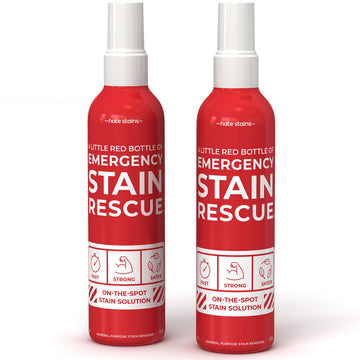 Emergency Stain Remover Spray - 4Oz Laundry Stain Remover For Clothes, Upholstery Fabric, Carpet - Works On Most Blood, Grass, C