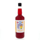 Hypothermias Shaved Ice Syrup Concentrate, Tangerine Flavor, 32 Fl Oz, Unsweetened, Makes 8 Gallons of Ready-to-Use Syrup