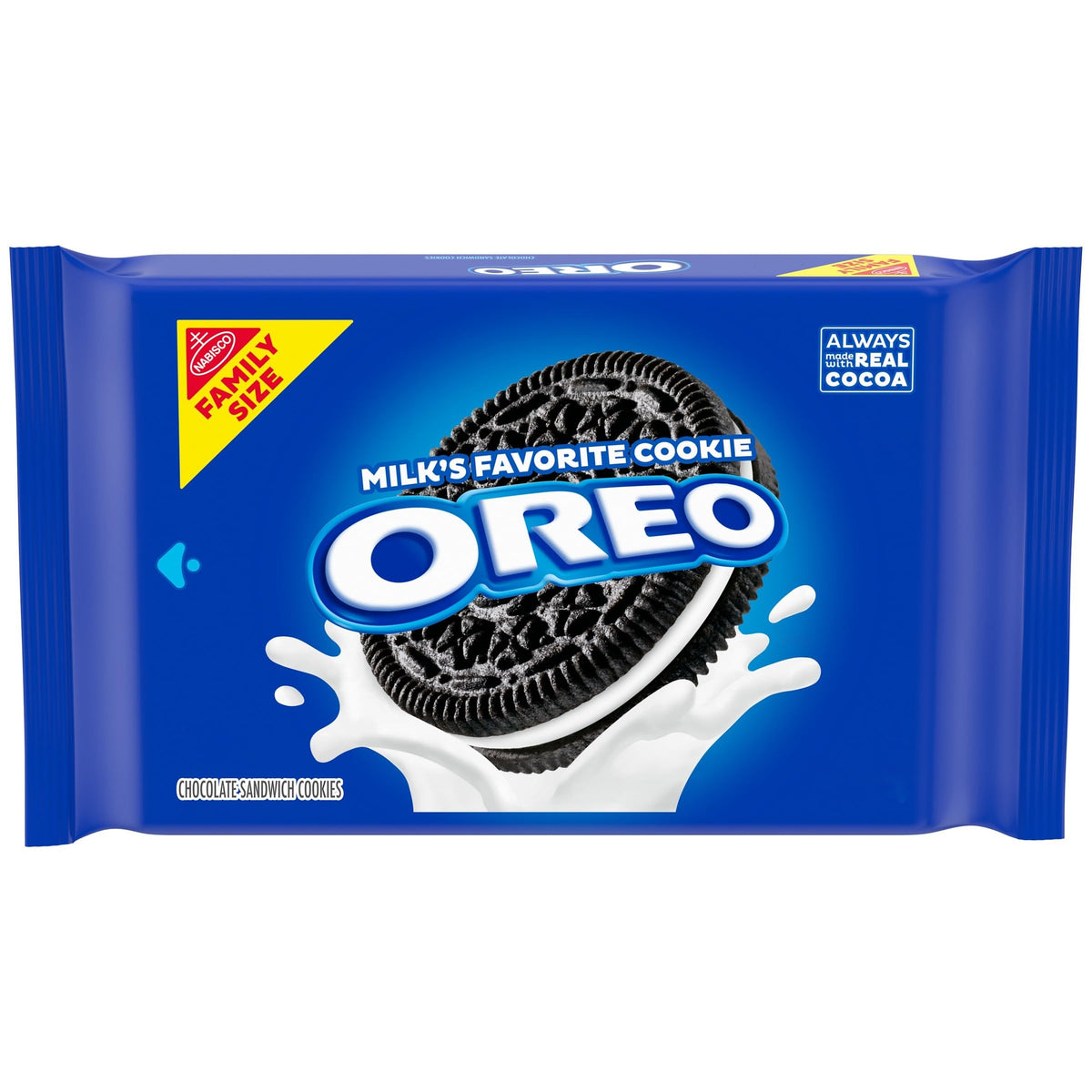 Oreo Chocolate Sandwich Cookies, Family Size, 18.12 oz - Delicious Treat for All Ages