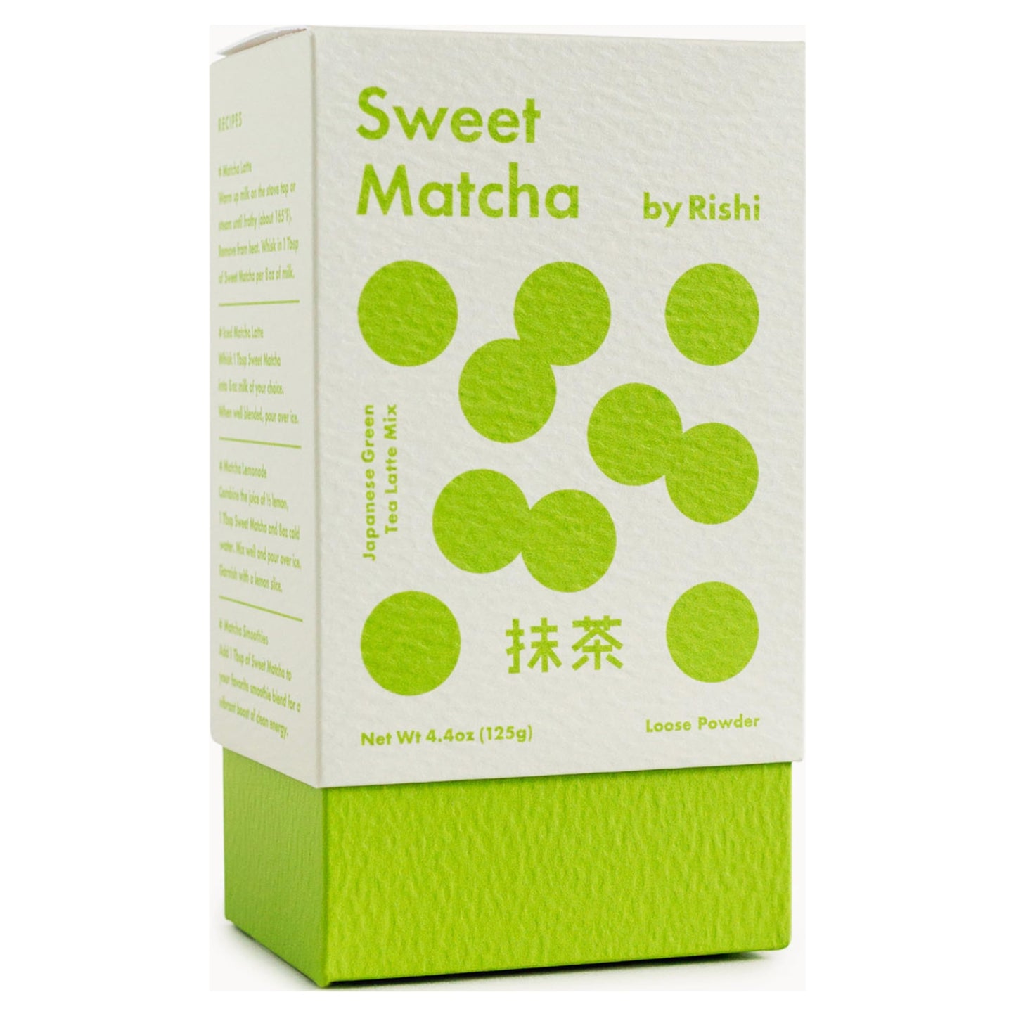 Rishi Tea Sweet Matcha - Organic Japanese Sweetened Green Tea Powder For Cafe-Quality Matcha Drinks, Hot Or Iced - 4.4 Ounces (P
