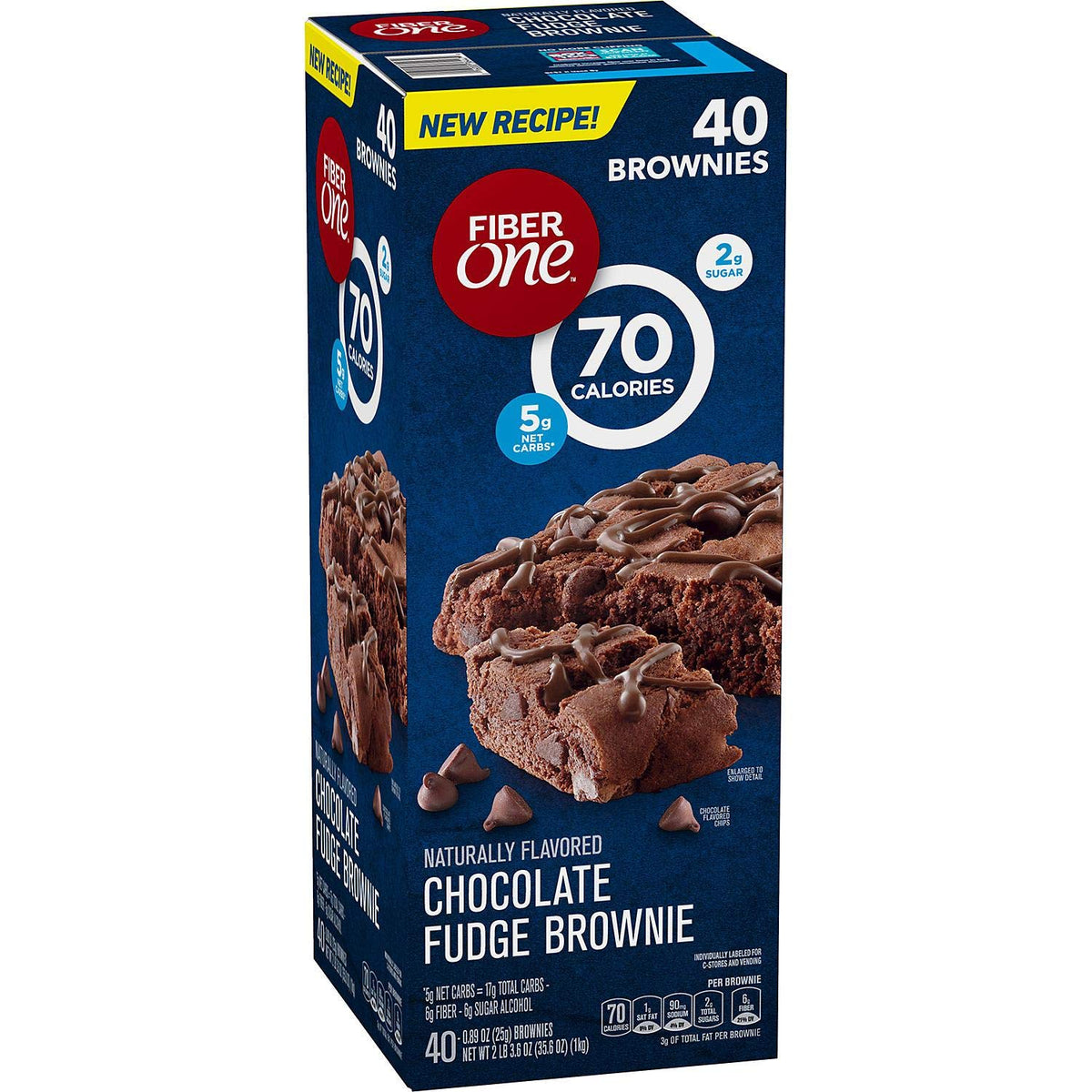 Fiber One Chocolate Fudge Brownies (.89 Oz., 40 Pk.)