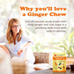 Pocas Ginger Chews Variety Pack - Mango, Original, Lemon - 3 Individually Wrapped Snacks, 3 Oz Each, Assorted Flavors