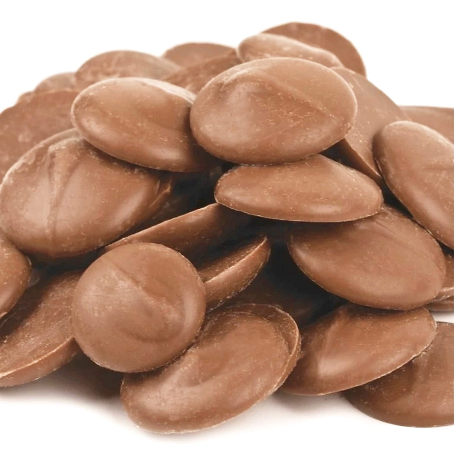 KIDU Chocolate Melting Wafers Bulk Bag Perfect For Dipping, Deserts, Baking And More (2 Pound, Milk)
