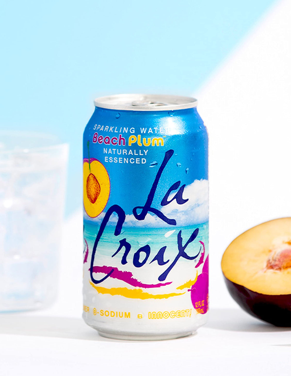 LaCroix Sparkling Water, Beach Plum, 12 Fl Oz (pack of 8)