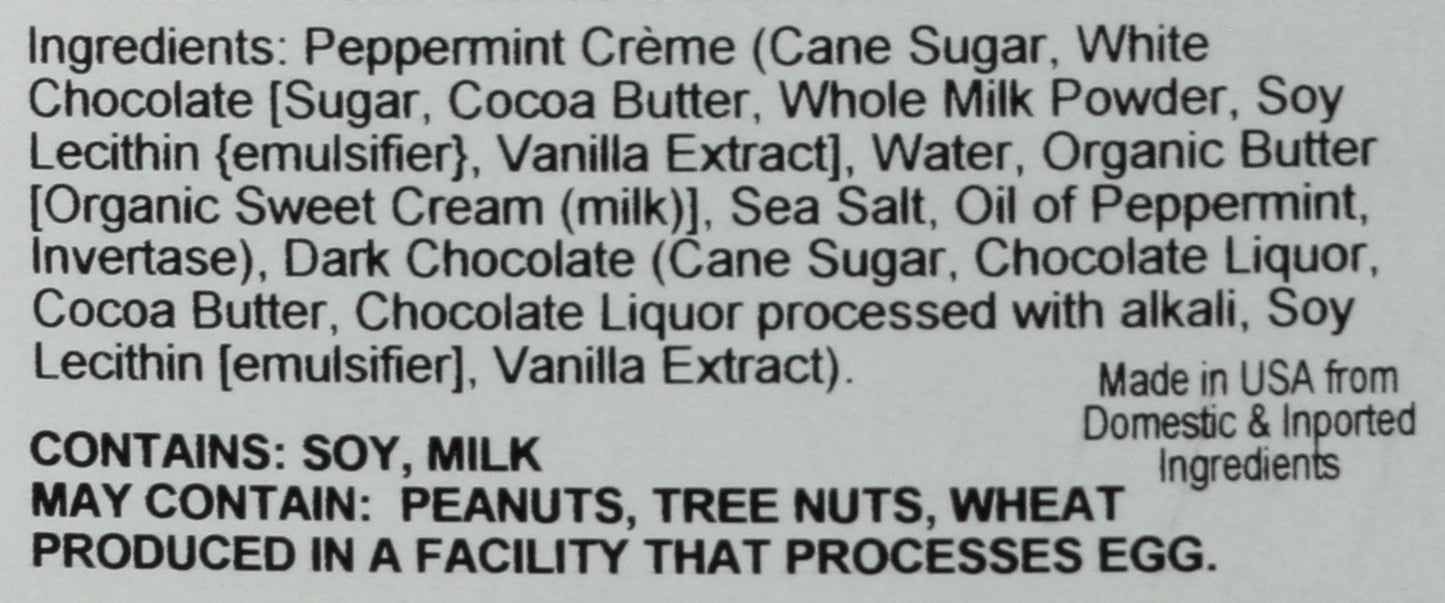 NASSAU CANDY Dark Chocolate Peppermint Cremes, 16 OZ