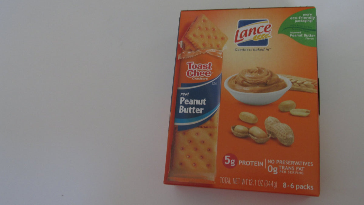 Lance Toast Chee Crackers Peanut Butter - 8 Ct