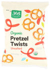 365 by Whole Foods Market, Organic Unsalted Mini Pretzel Twists, 8 Ounce
