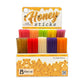 The Honey Jar - Traditional Honey Stick Retail Display With 500 Assorted Honey Sticks Perfect For Gift Shop, Grocery Store, Bout