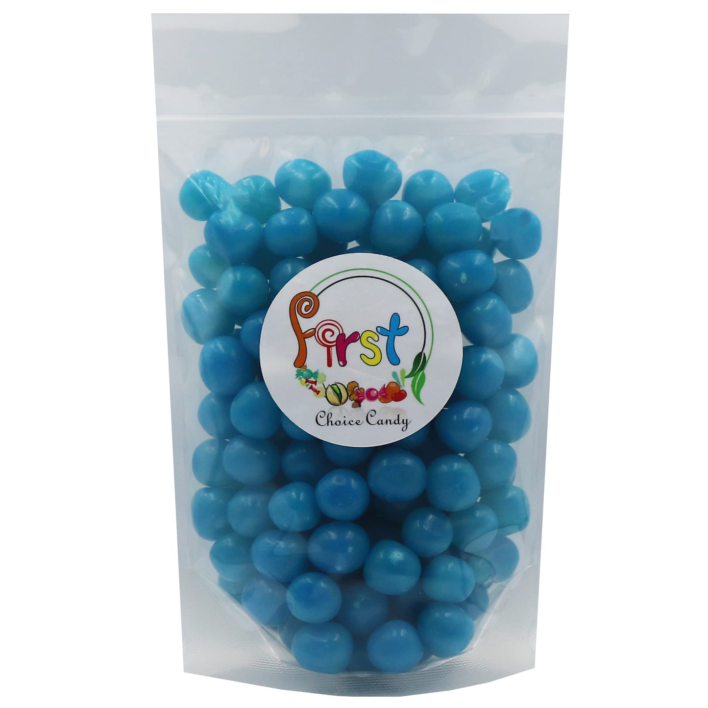 Sour Chewy Fruit Candy Balls (Blue Raspberry, 2 Pound)