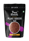 True Elements Flax Seeds 250g - Alsi Seeds | Flax Seeds for Hair Growth | Raw Seeds for Eating | Source of Iron & Dietary Fibre 