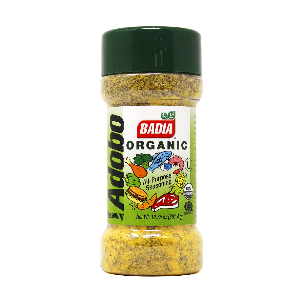 Badia Organic Adobo Latin Seasoning 12.75 Oz, Kosher, Gf, No Msg