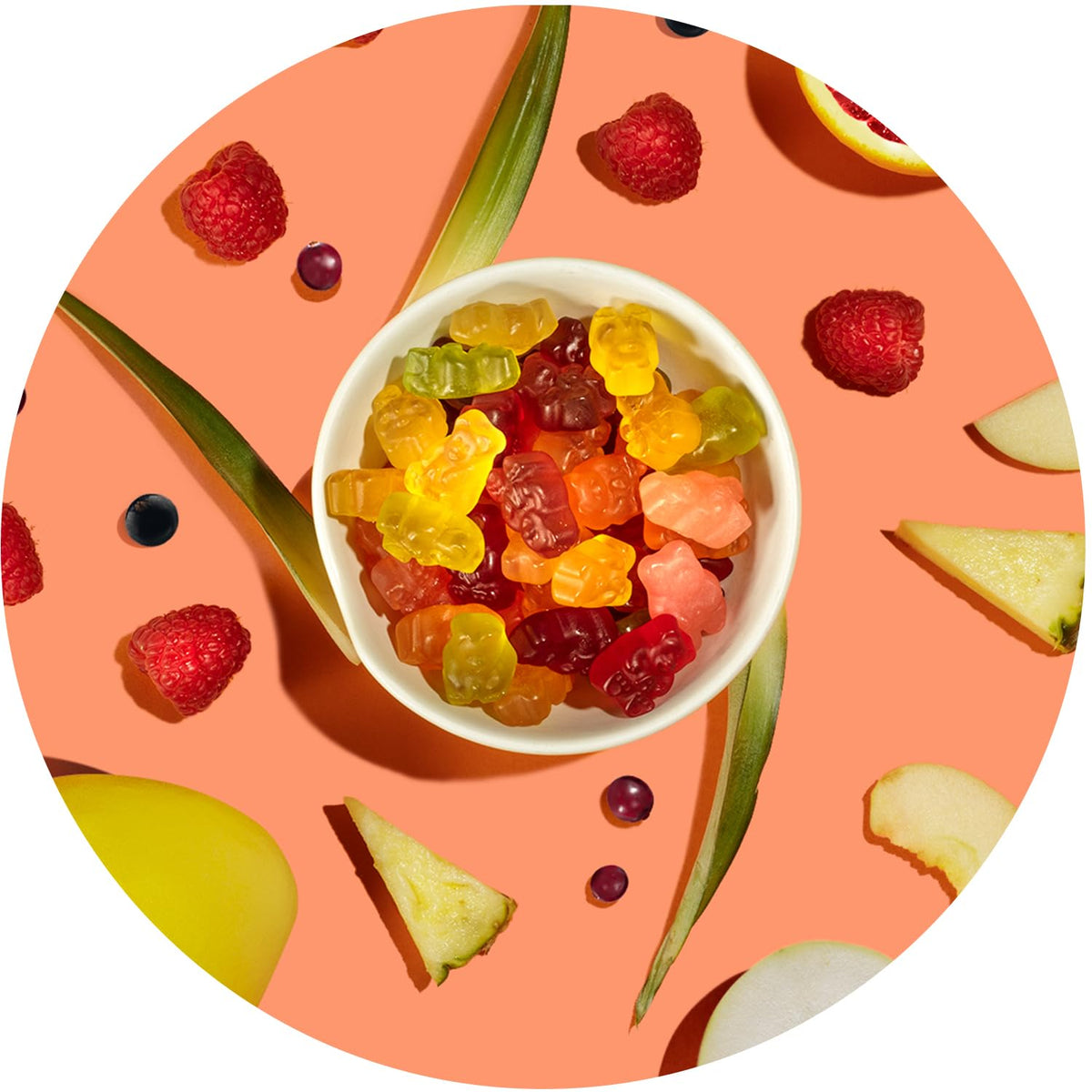 Albanese World'S Best True To Fruit - Exotic Fruits Gummies, 0.75Oz Bag Of Gummy Candy, Pack Of 200