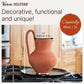 Handcrafted Mexican Hot Chocolate Jug by Verve CULTURE, Clay Chocolatera, Gifts for Friends and Family, Kitchen Gifts, Handwash