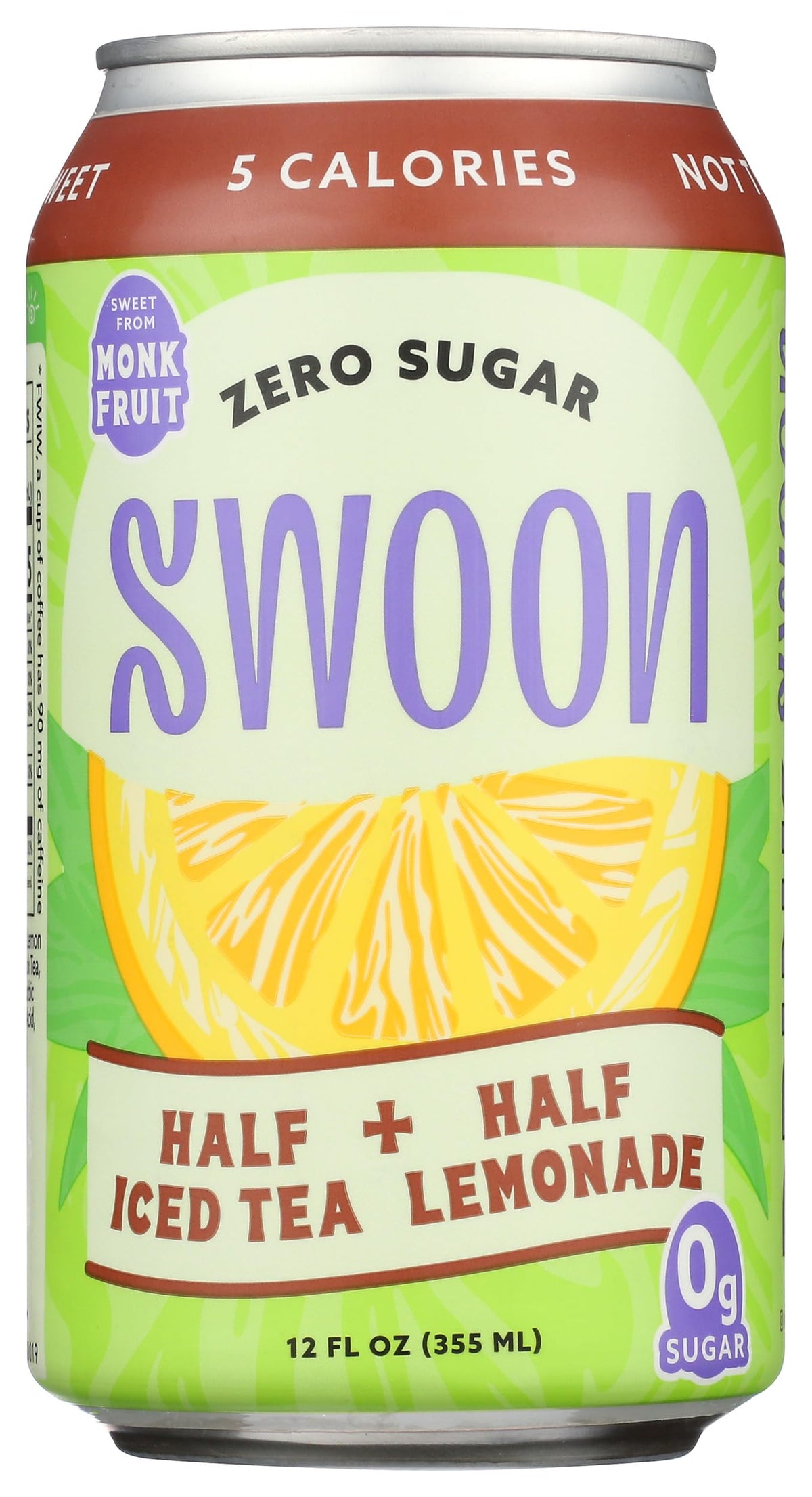 Swoon - Lemonade Half Tea - Case Of 12-12 Fz(D0102H54Rh8)