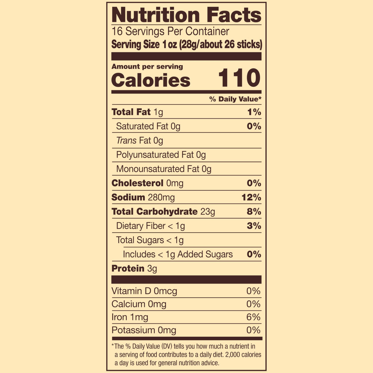Snyders of Hanover Sticks Pretzels, 16 Oz