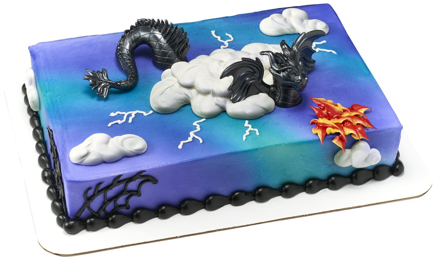 Decopac Dragon Creations Cake Decorations - Cake Topper, Gray