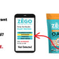 Zego Foods Organic Superfood Oatmeal & Muesli, Certified Gluten Free (Apple Cranberry) 13Oz