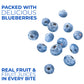 Betty Lous Fruit Bars, Blueberry Pack of 12, Gluten Free, Vegan, Non GMO, Deliciously Healthy Snacks Made with All Natural Frui