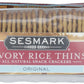 Sesmark Original Savory Thins, 3.2 Ounce - 12 Per Case.