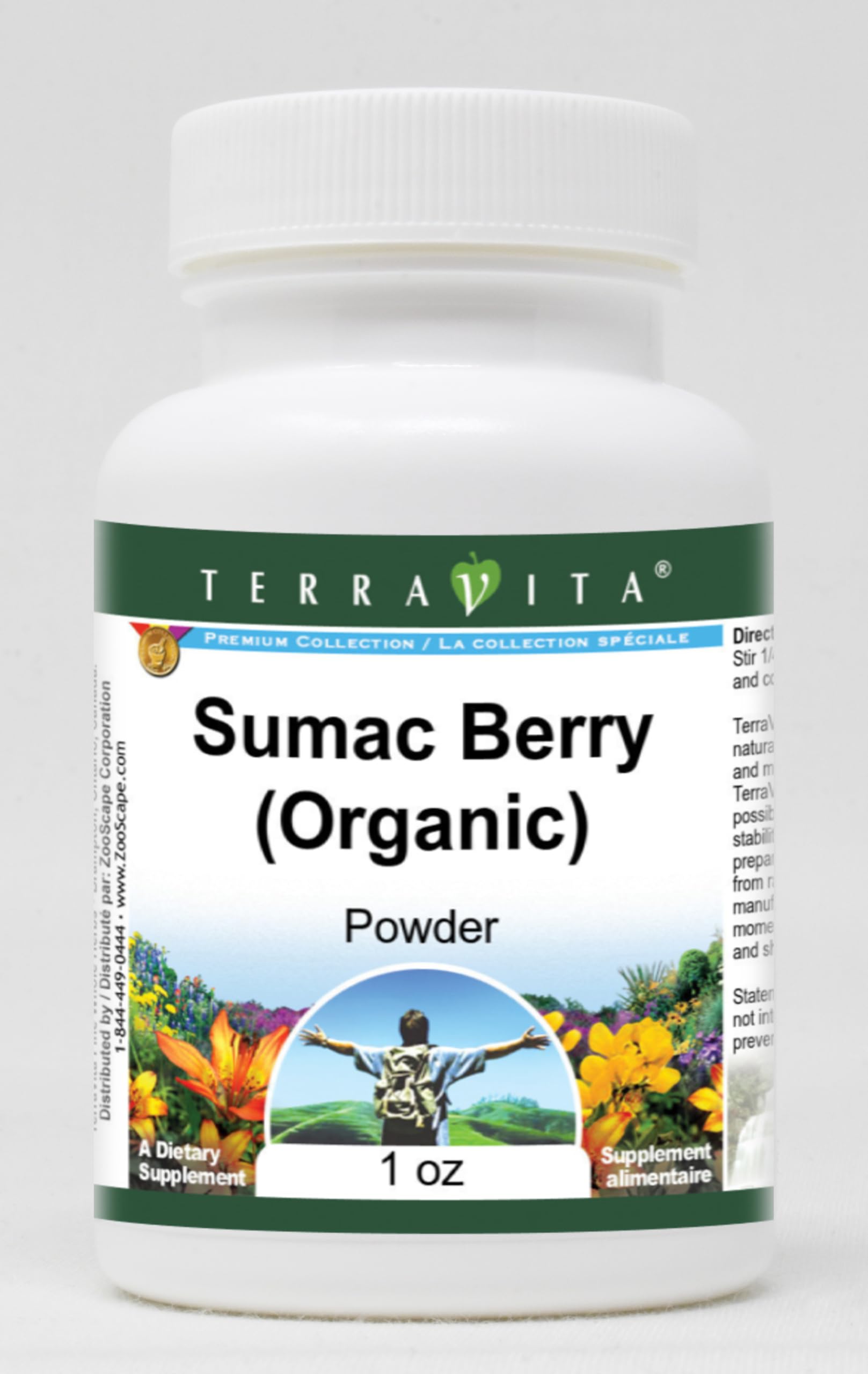Sumac Berry (Organic) Powder (1 oz, ZIN: 516468)