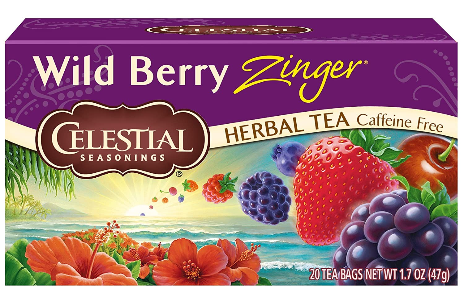 Celestial Seasonings Tea Zngr Wldbry