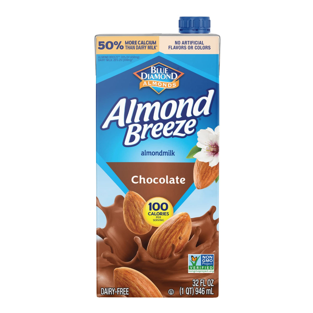 Almond Breeze, Dairy Free Almondmilk,, Chocolate, 32 Fl Oz