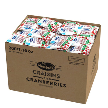 Ocean Spray Craisins Dried Cranberries, Watermelon, 1.16 Ounce (Pack Of 200)