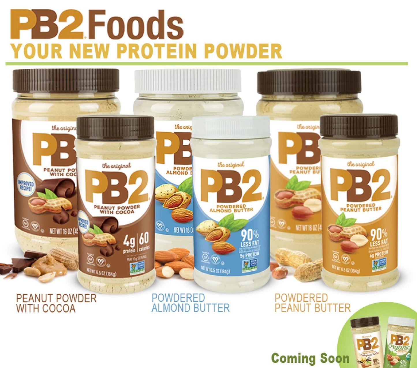 PB2 Powdered Peanut Butter,6.5 oz
