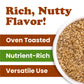 Food to Live Toasted Hulled Sesame Seeds, Oven Roasted, Unsalted, 1 Pound