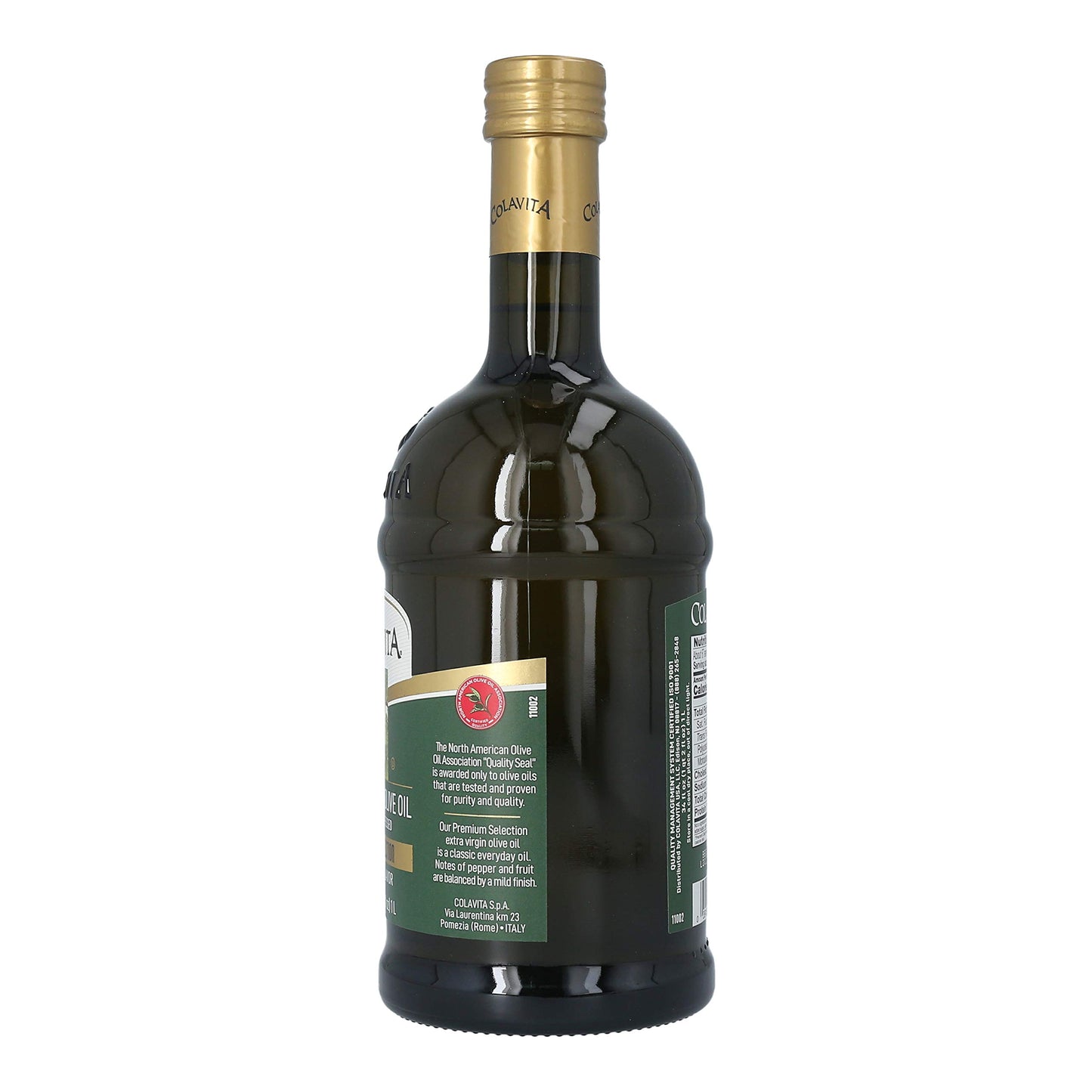 COLAVITA Extra Virgin Olive Oil - Premium S , 34 Oz Glass Bottle, Model 0039153010024