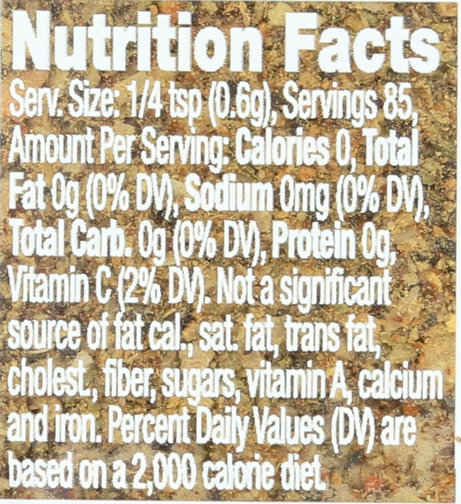 Simply Organic Spice Right Everyday Blends All-Purpose Salt-Free, Certified Organic | 1.8 oz | Pack of 6