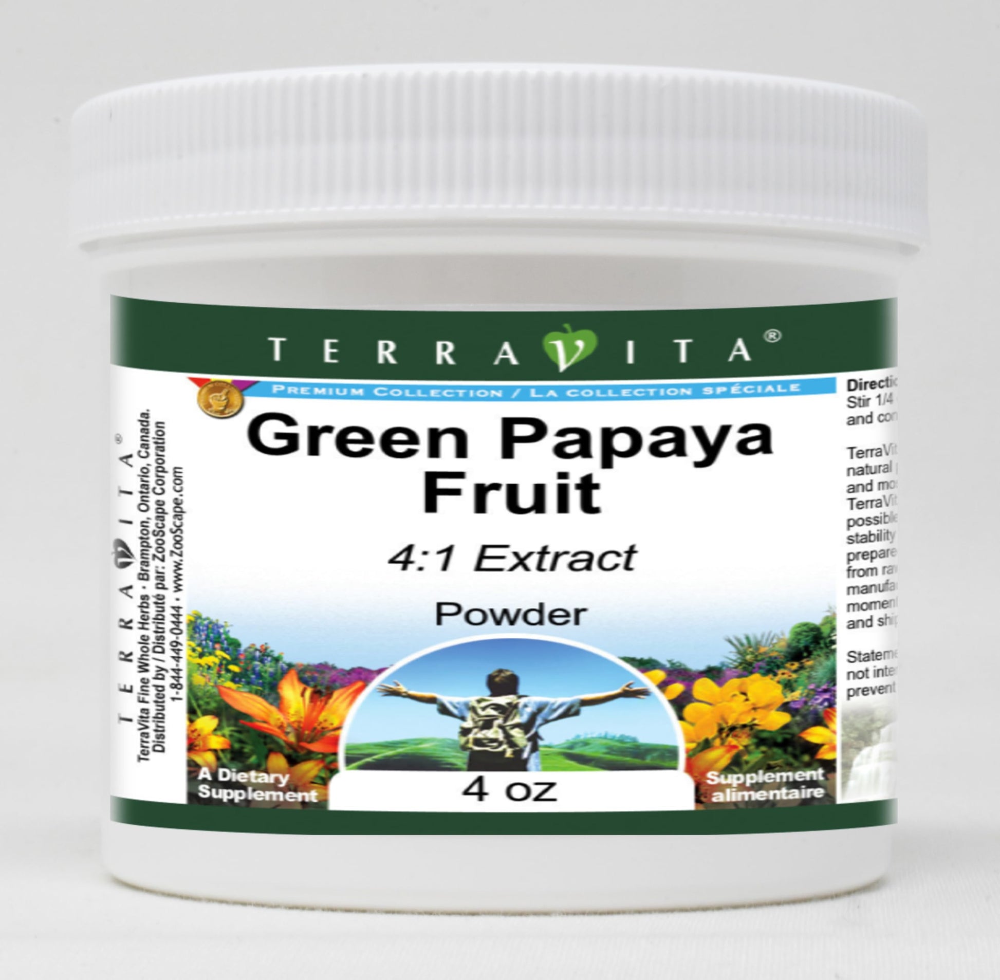 Green Papaya Fruit 4:1 Powder (4 oz, ZIN: 520479) - 3 Pack