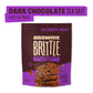 Brownie Brittle - Dark Chocolate Sea Salt Thin and Crispy Sweet Snacks (Pack of 6, 5 oz), Rich Gourmet Brownie Bites Dessert
