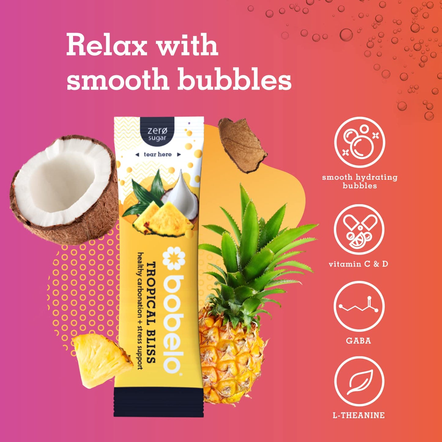 Bobelo Self Carbonating Hydration Packets  Variety  40 Pack  Sparkling Water & Soda Alternative  Sugar Free Electrolytes Powder Packets  Water Enhancer Drink Mix  Low Calorie  Keto Friendly