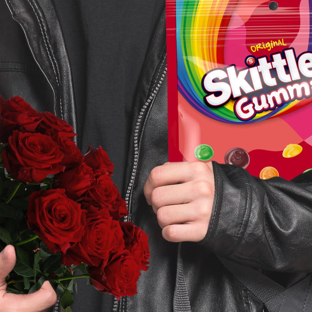 SKITTLES Original Gummy Candy, Sharing Size, 12 oz Bag