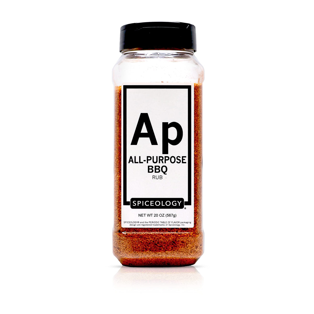 Spiceology All Purpose BBQ Rub - 20 oz Spice Blend for Beef, Fish, Chicken, Vegetables, and Sauces